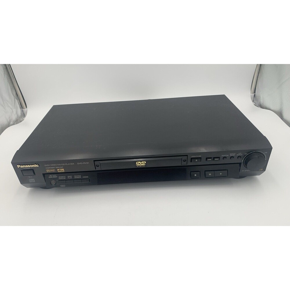 Panasonic DVD-RV31 VTG 1991 DVD Video CD Compact Disc Player WORKS Japan Made